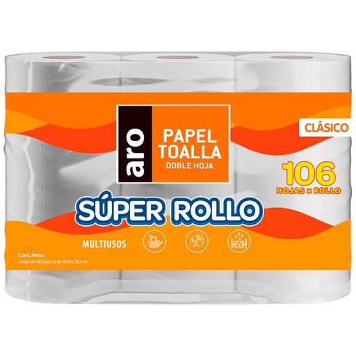[534] Papel toalla sublime super rollo (1-6)
