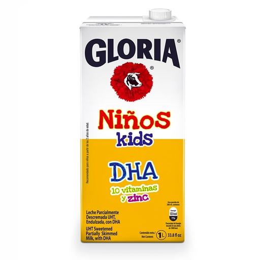 [543] Leche gloria niños uht 1l