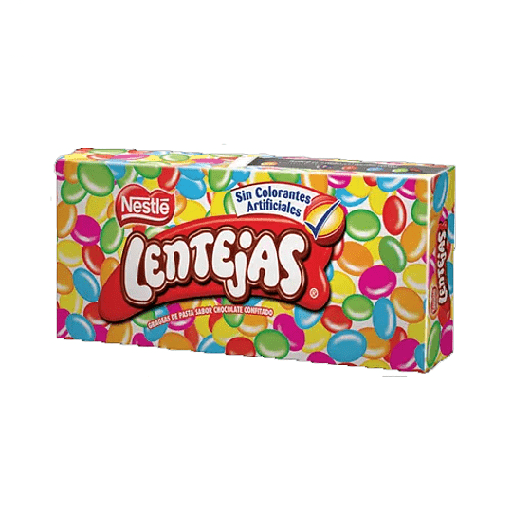 [566] Chocolate lentejas grageas cj 30 gr