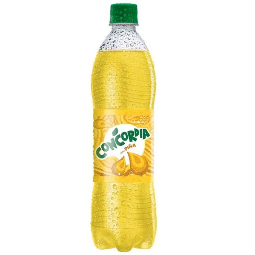 [592] Gaseosa concordia sabor piña 750 ml