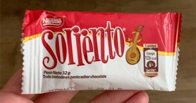 [595] Sorrento trufa bañada en pasta de chocolate 32 g