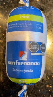 [613] Pate san fernando 100 gr