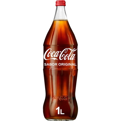 [626] Gaseosa coca cola vidrio 1 l