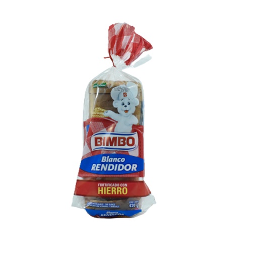 [642] Blanco rendidor bimbo 420g