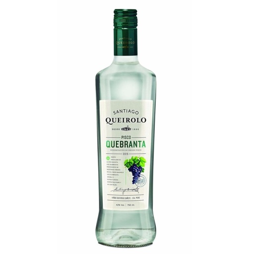 [689] Pisco queirolo quebranta 750 ml