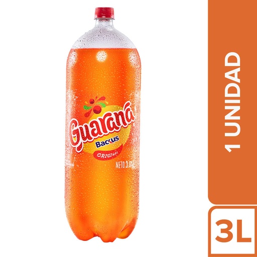 [793] Gaseosa guarana 3 lt