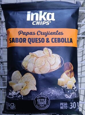 [813] Inkachips sabor queso & cebolla 30g