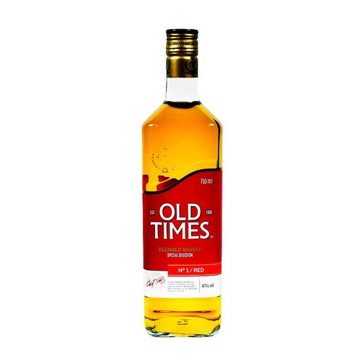 [821] Whisky old times red 750 ml