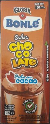 [867] Gloria bonlé sabor chocolate 180ml