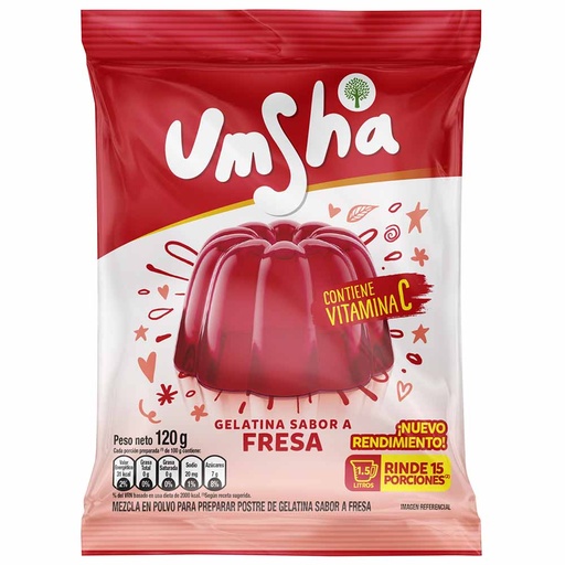 [886] Gelatina umsha fresa 120g