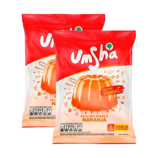 [889] Gelatina umsha naranja 120g