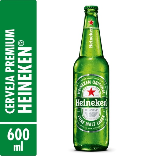 [980] Cerveza heineken botella x 600ml