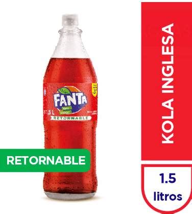 [1059] Fanta kola inglesa retornable de 1.5 litros